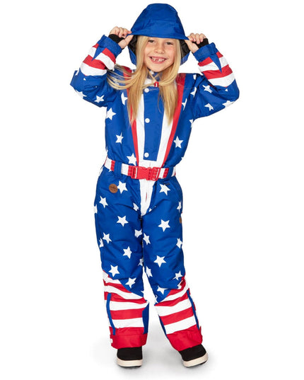 Girl's Americana Snow Suit