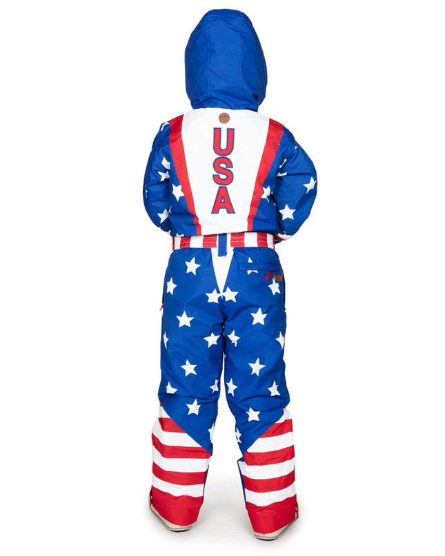 Girl's Americana Snow Suit