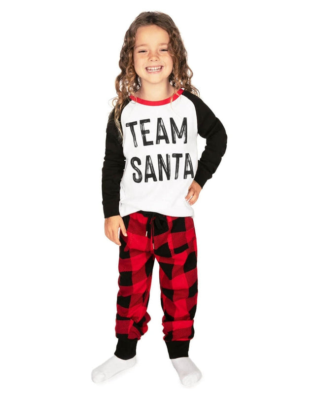 Pigernes Team Santa Crew Neck Pyjamas Sæt