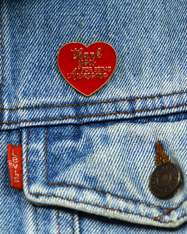 Being Awesome Pin | Tags: Accessories, Valentines
