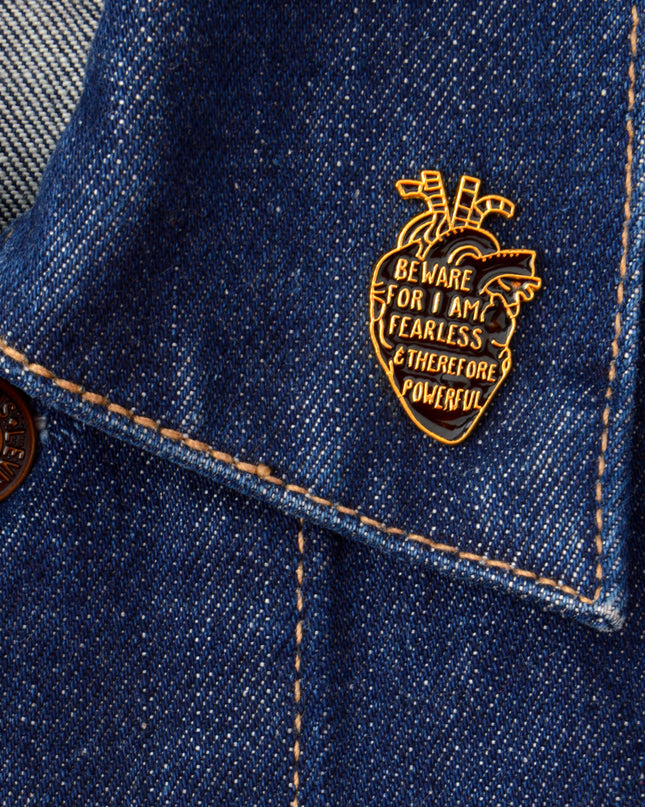 Beware Heart Hair Clip - Perfekt Valentinsgave