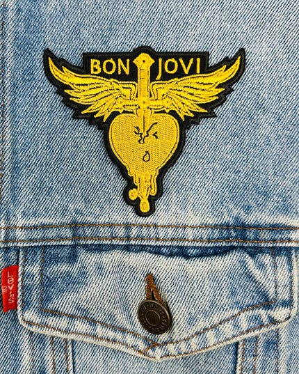 Bon Jovi Heart Design Patch