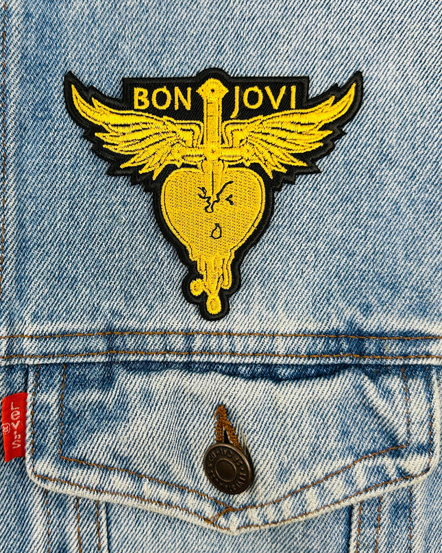 Bon Jovi Heart Design Patch