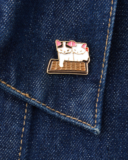 Candy Kat Broche - Sød Feline Design