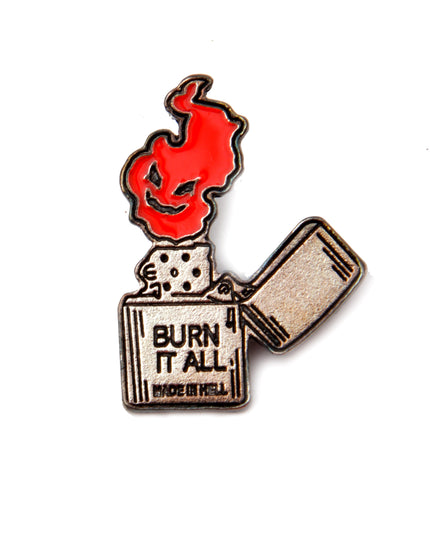 Burn It All påske-pin