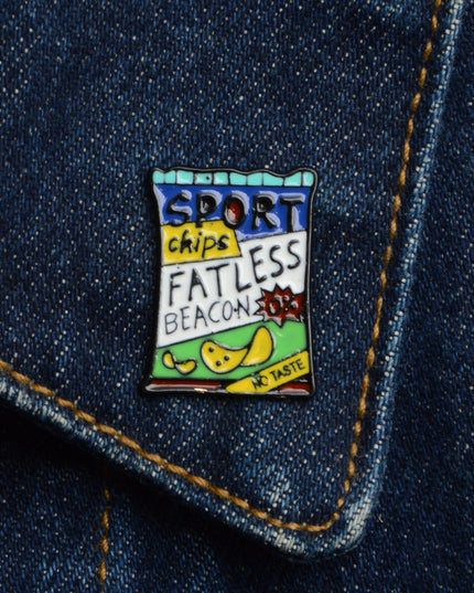 Insignia de Chips de Erizo