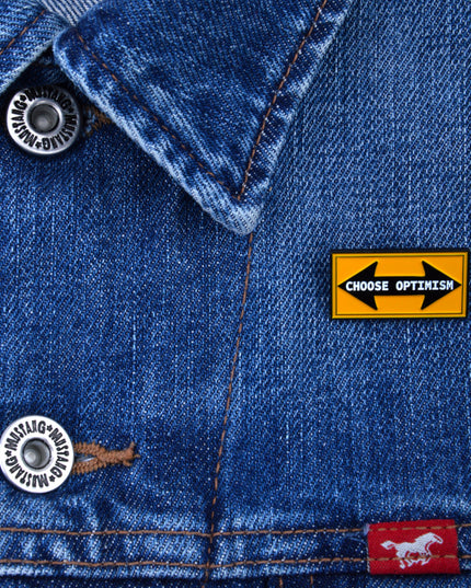 Pin de Esmalte Choose Optimism