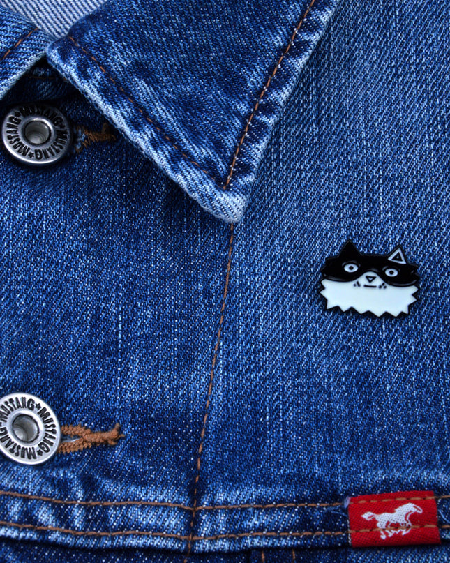 Cat Band Pin - Fun Halloween Costume Accessory