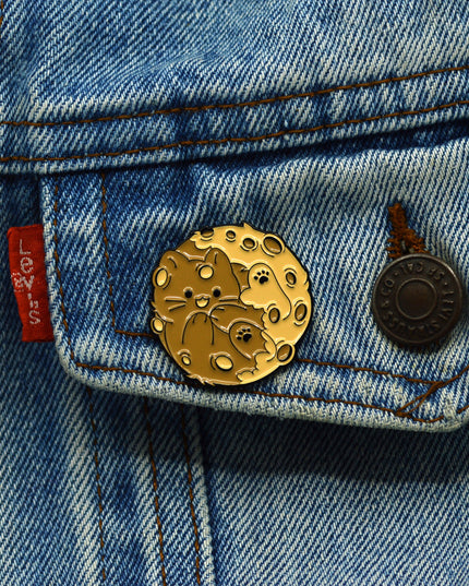 Brooch - Cat Moon Design