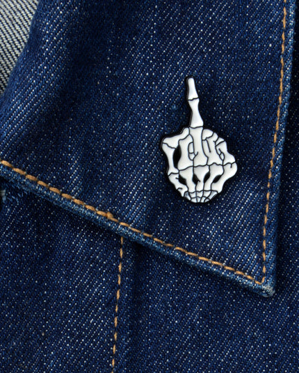 Skeleton Hand Pin for Halloween Costume