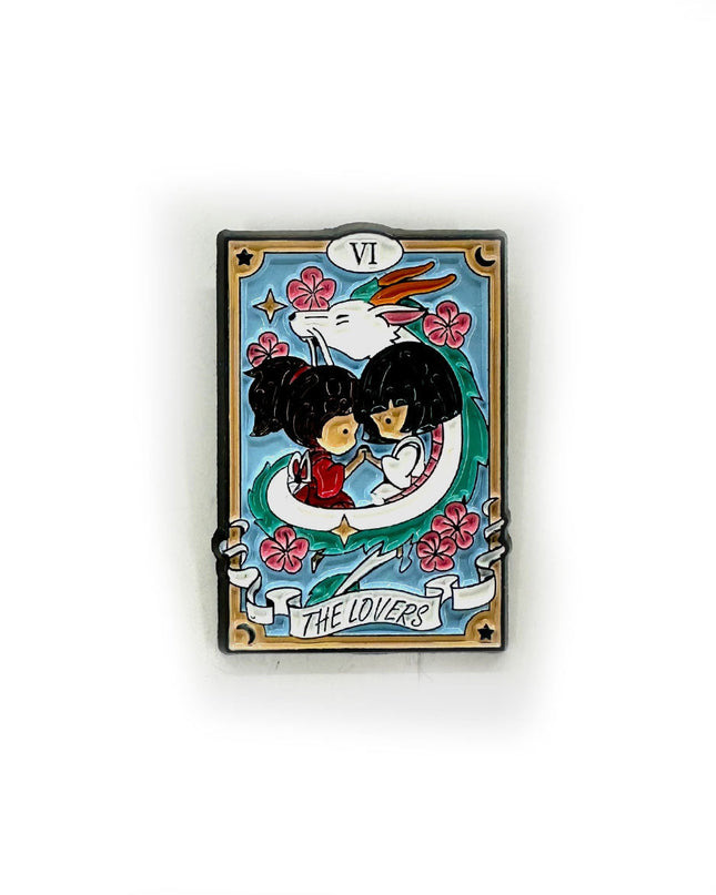 Pin de Tarot Manga - Accesorio de Amantes