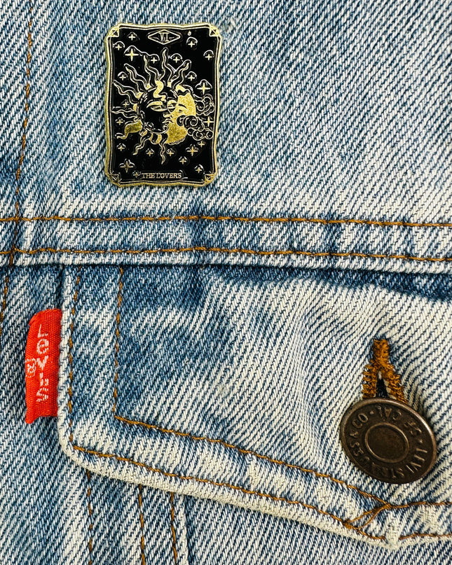 Brooch - Dark Tarot | Lovers | Accessories