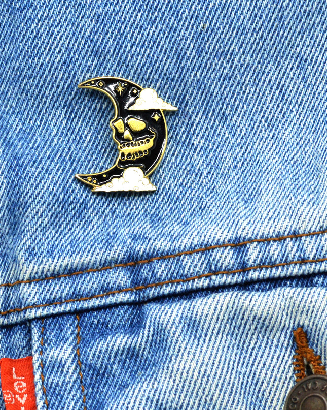 Kitűző - Accesorio Único Luna Oscura para Estilo