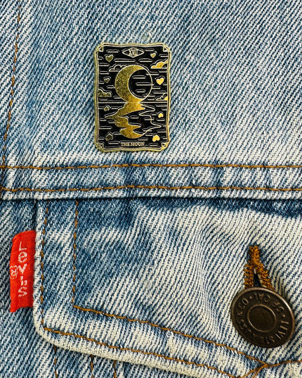 Brooch - Dark Tarot | Moon | Accessories