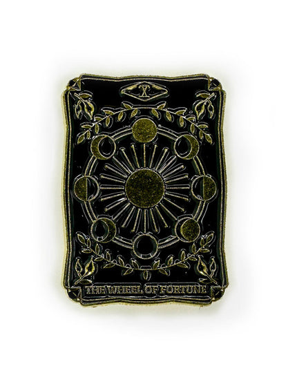 Brooch - Dark Tarot | Wheel of Fortune | Accessories