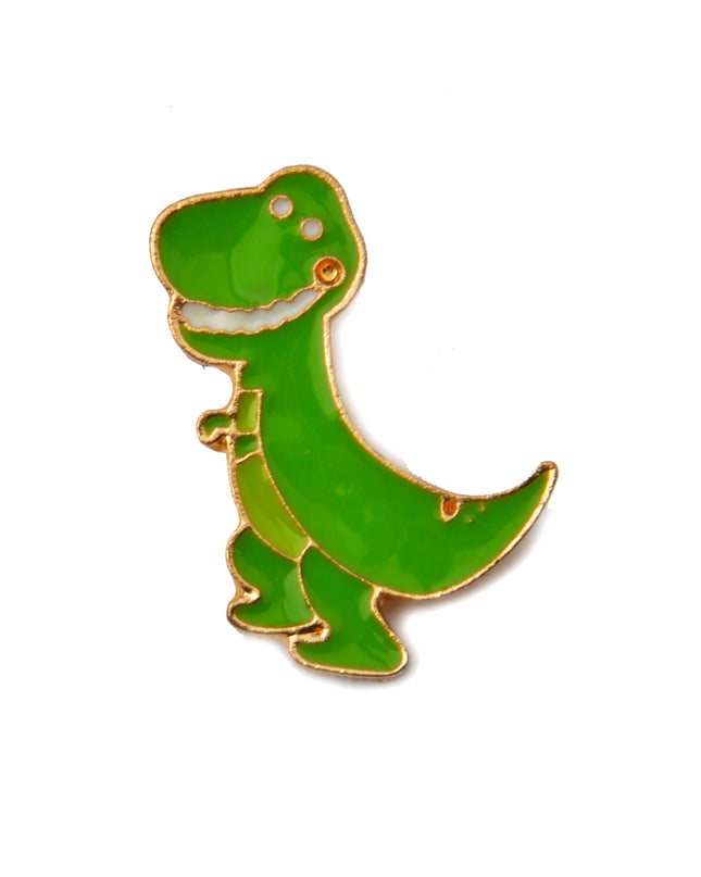 Dino V Pin Badge