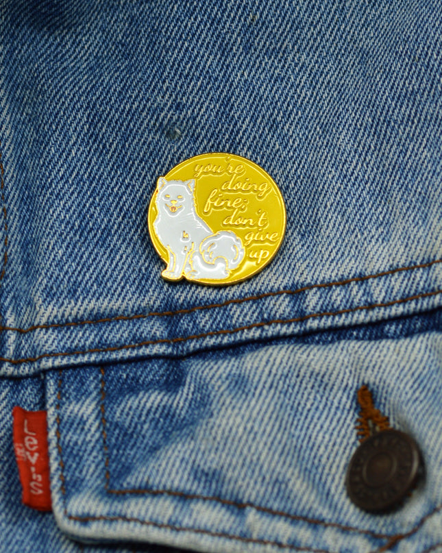 Pin de No Te Rindas de Esmalte