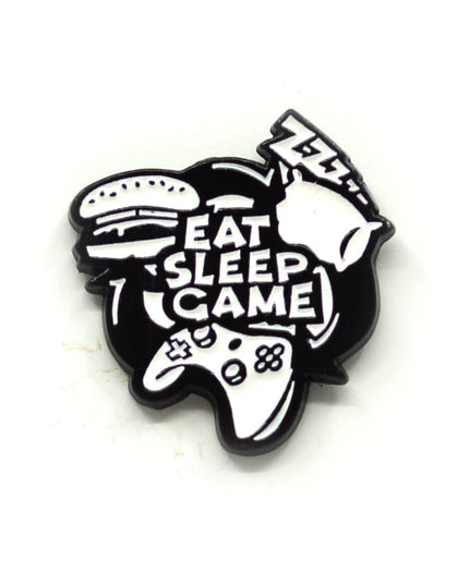 Eat Sleep Game Pin
