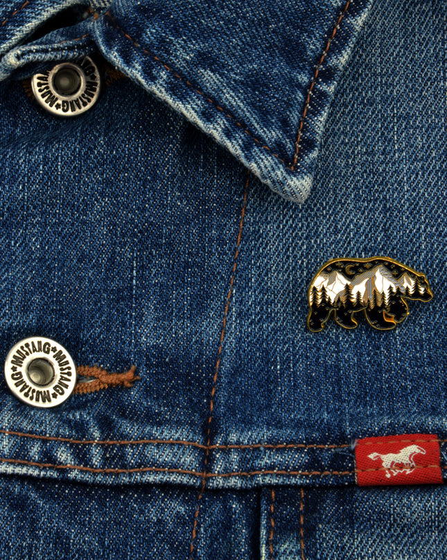 Night Bear Badge from Easter Collection