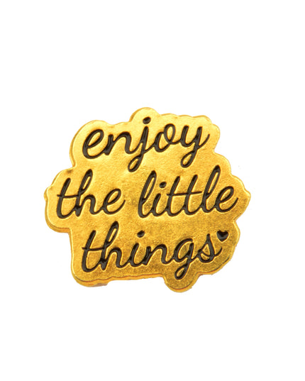 Enjoy the Little Things Pin