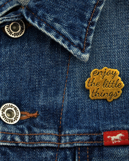 Enjoy the Little Things Pin