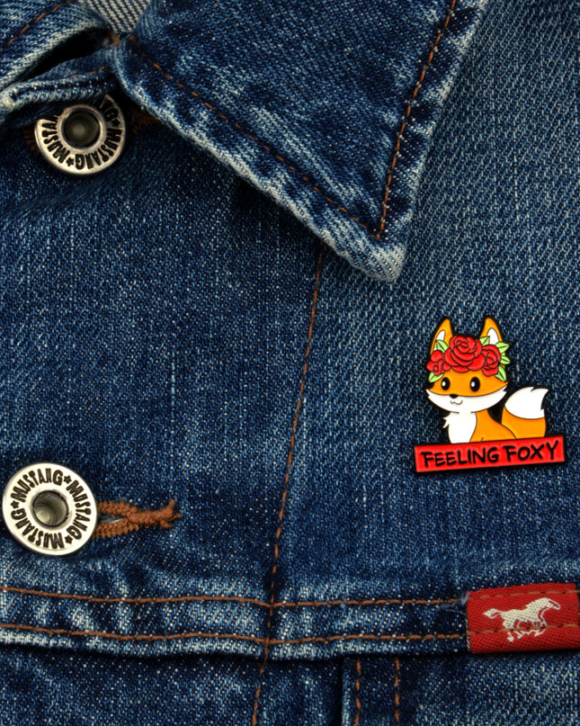 Feeling Foxy Badge from Easter Collection