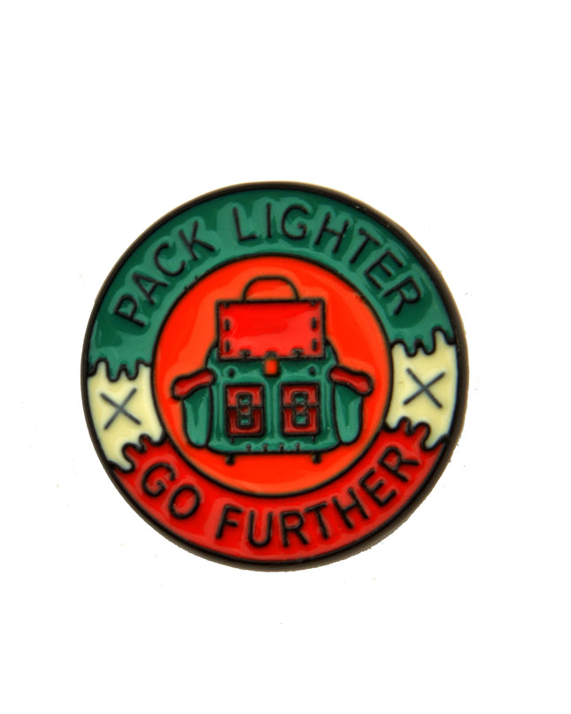 Go Further Pin Badge
