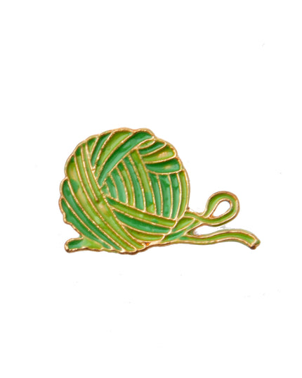 Yarn Ball Pin Badge