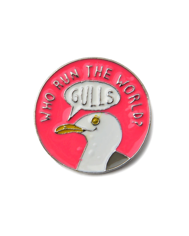 Gulls Brooch - Stylish Bird-Themed Accessory