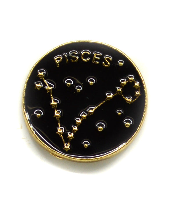 Pisces Constellation Easter and Halloween Pin