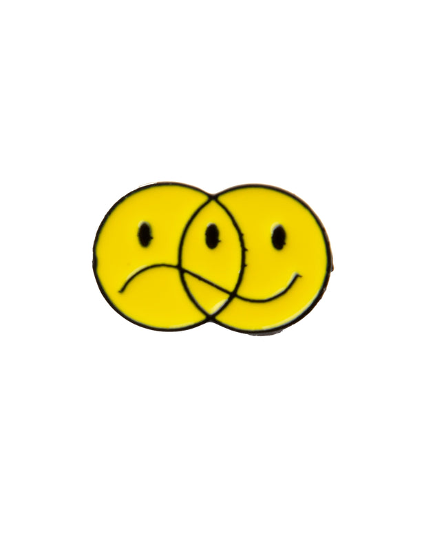 Pin de esmalte Feliz/Triste