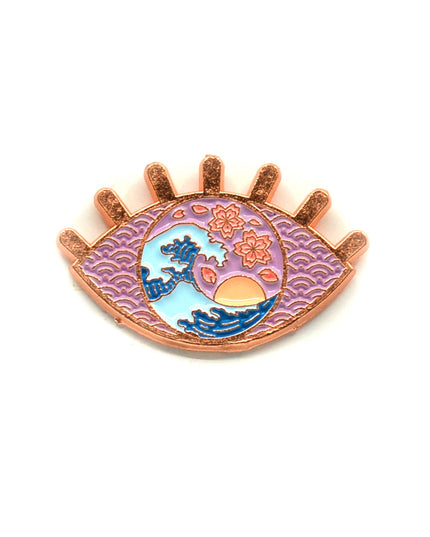 Pin Diseño Ojo Hokusai