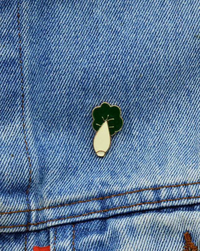 Ice Cream Radish Easter Pin