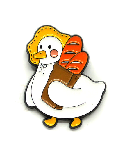 Duck Lady Easter Pin
