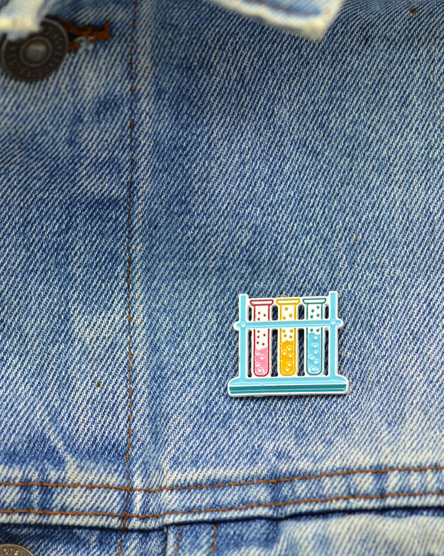 Pin - Test Tubes Fun Accessory for Science Lovers