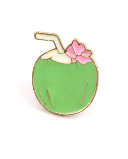Insignia de Pin Cóctel de Coco