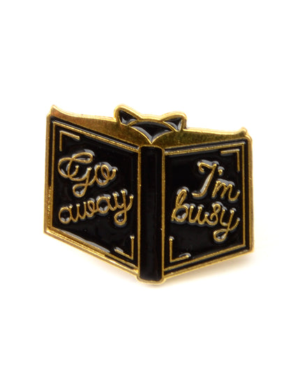 Insignia Go Away para Eventos de Pascua y Halloween