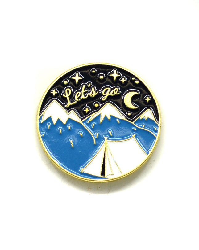 Pin de esmalte Let's Go