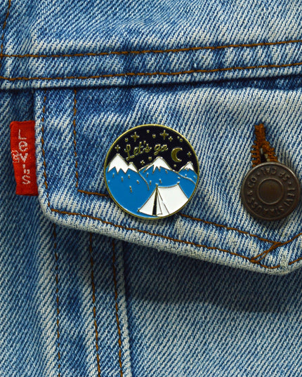 Pin de esmalte Let's Go