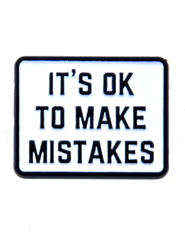 Make Mistakes Pin