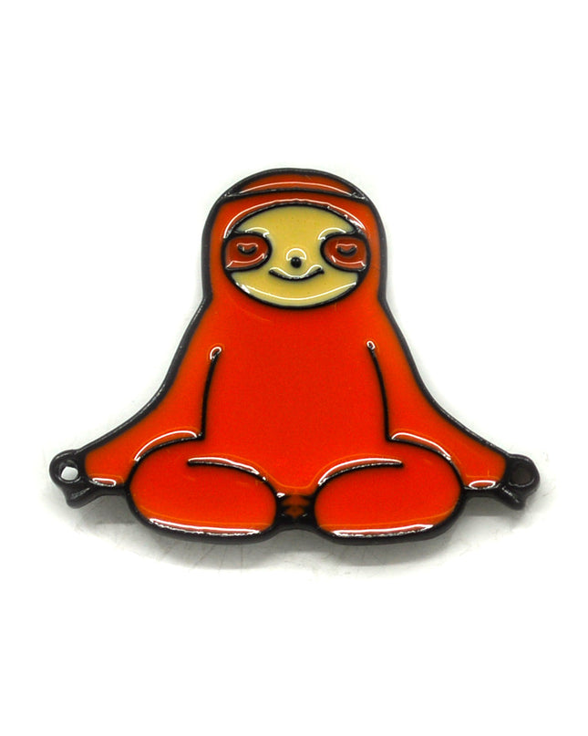 Meditating Sloth Badge