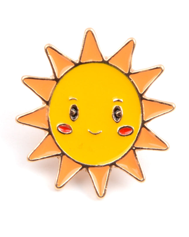 Kitűző - Accesorio Brillante Sol para Cualquier Ocasión