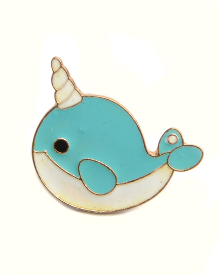 Badge - Narwhal for Easter