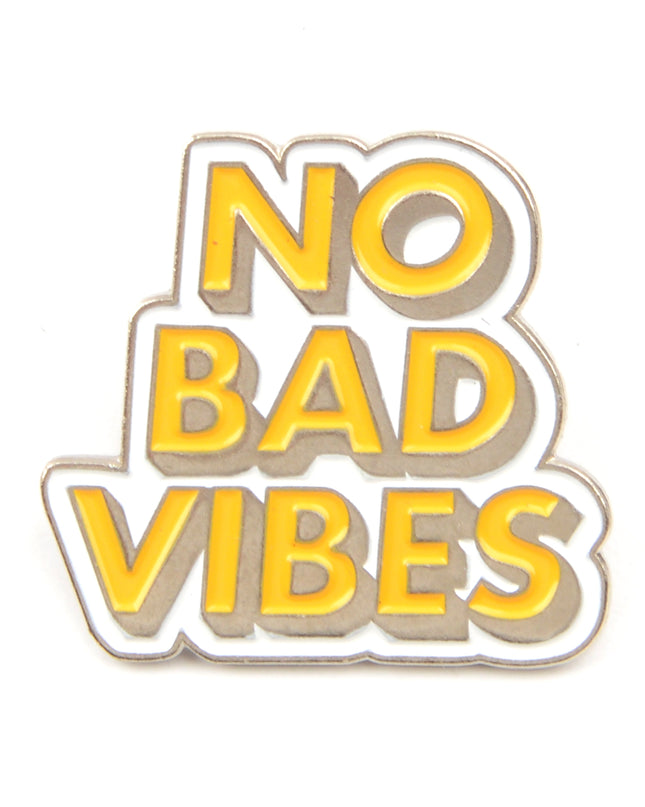 No Bad Vibes Broche