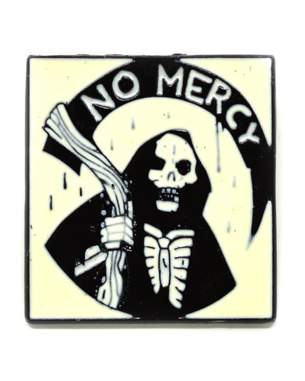 No Mercy Halloween Pin