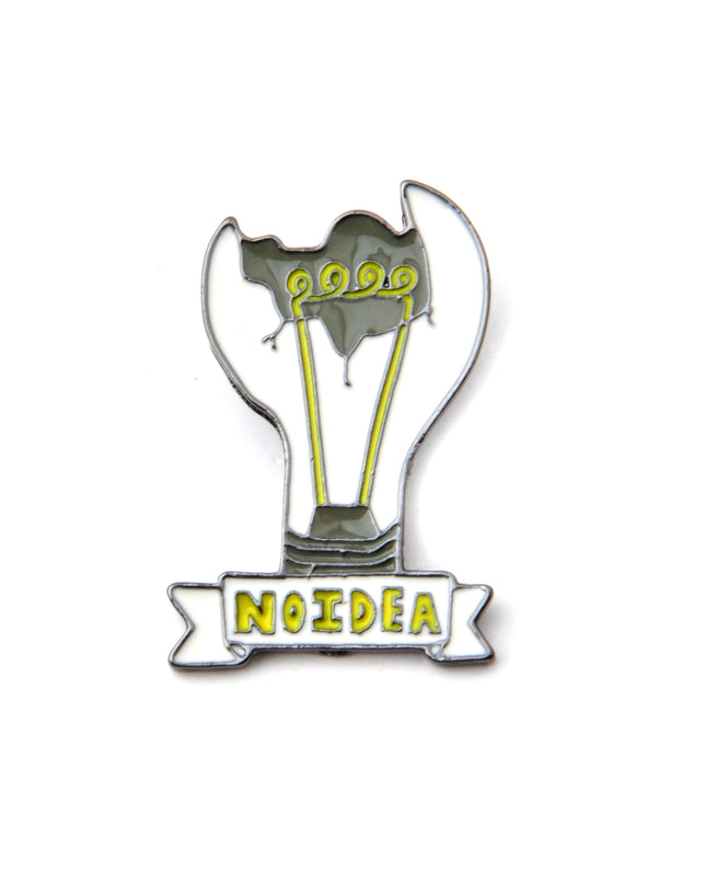 Humoristisk No Idea Pin