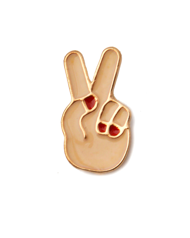 Peace II Emalje Pin