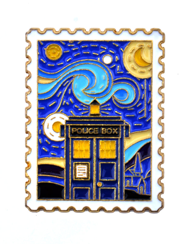 Pin - Police Box Fun Accessory for All Ages