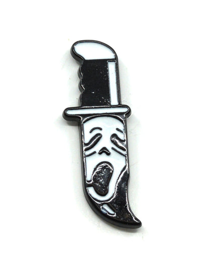 Pin de cuchillo Scream - Ideal para Halloween