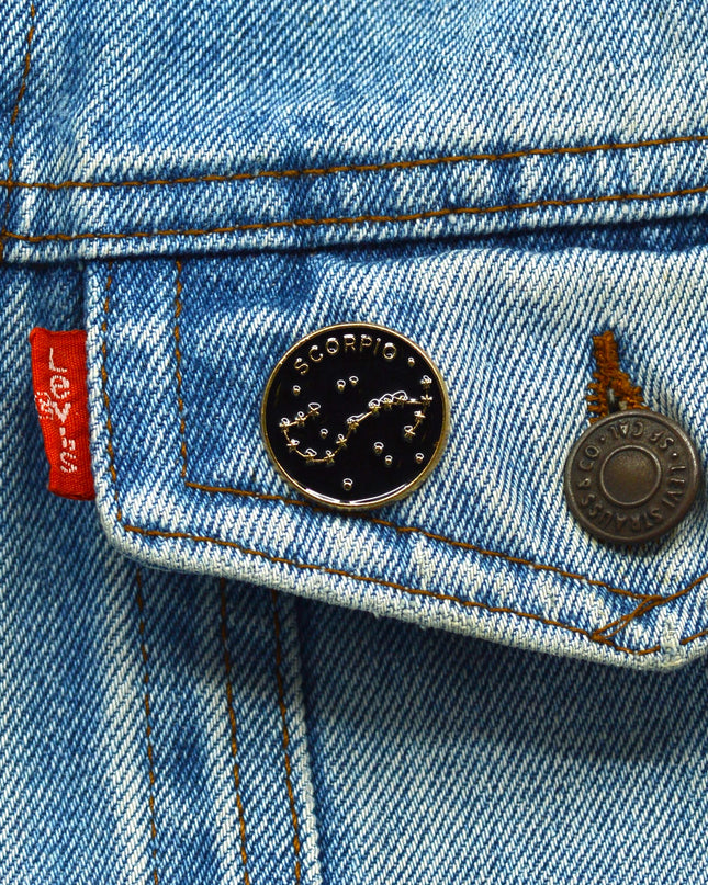 Pin - Scorpio Constellation Halloween and Valentine's Accessory